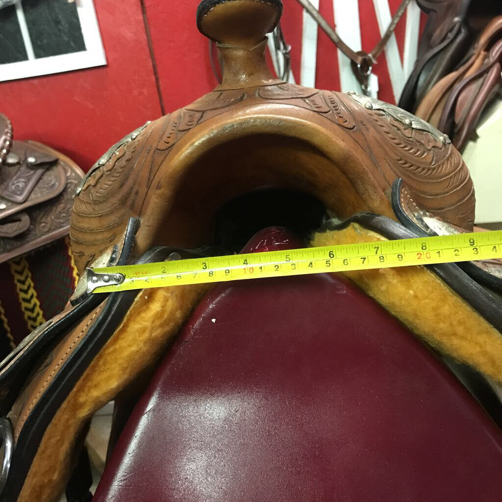 Western Show saddle Double T
