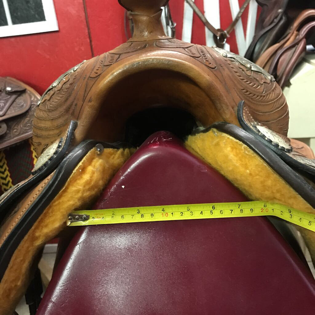 Western Show saddle Double T